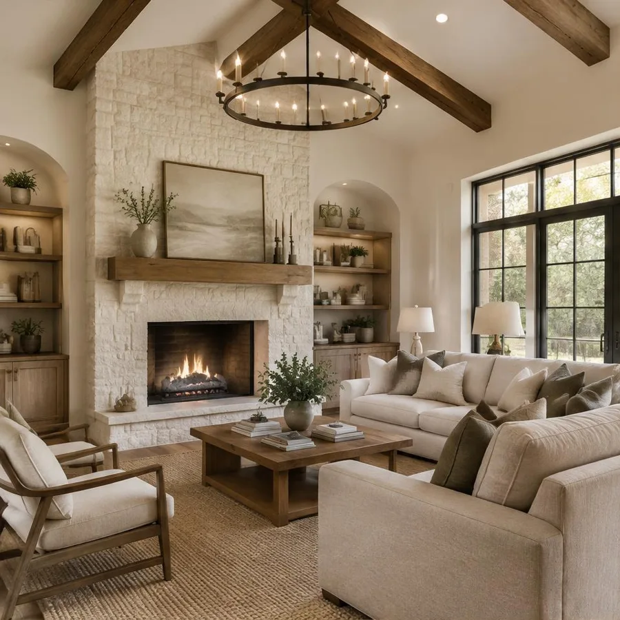 A lakeside new chapter, a concept whole-home remodel with natural materials